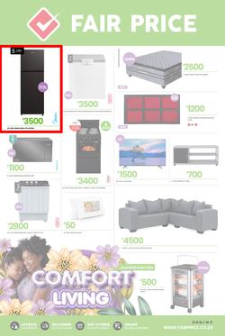 Fair Price : Comfort Living (30 April - 31 May 2025), page 1