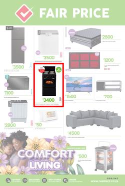 Fair Price : Comfort Living (30 April - 31 May 2025), page 1