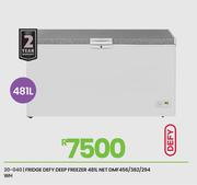 Defy 481L Net WHT Fridge Deep Freezer DMF456/382/294 20-040