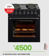 Univa Oven + Hob Combo U336B 21-480