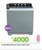 Defy 15Kg T/T Met Washing Machine DTT151 22-295