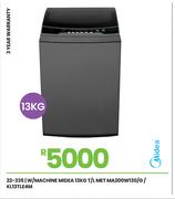 Midea 13Kg T/L Met Washing Machine MA200W130/G/KL13TLE4M 22-335