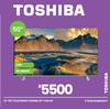 Toshiba 50" UHD 4K Smart Television 23-787