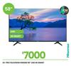 Hiisense 58" UHD 4K Smart Television 23-759