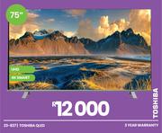 Toshiba 75" QLED UHD 4K Smart Television 23-827