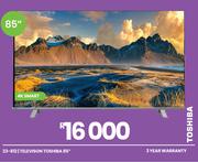 Toshiba 85" 4K Smart Television 23-812