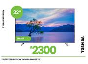 Toshiba 32" Smart Television 23-85