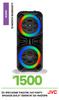 JVC 2x6.5" 1200W BT Home Theatre Speaker XS-N4213PB 23-819