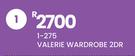 Valerie  2 DR Wardrobe 1-275