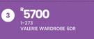 Valerie  6 DR Wardrobe 1-273