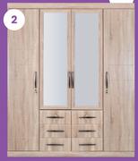 Valerie  4 DR Wardrobe 1-274