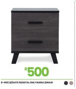 Bursa 2 Draw B/Suite (Pedestal Only) 8-460