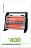 Homestar 4 Bar Heater 54-140