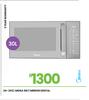 Midea 30Ltr Digital Mirror Microwave 24-243