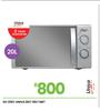 Univa 20Ltr Met Microwave 24-230