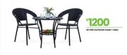 Outdoor Chair + Table  40-1201