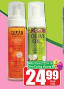 Cantu 248ml/ORS Olive Curling Mousse 207ml-Each