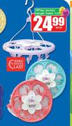 18 Peg Laundry Hanger Assorted Colours