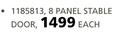 8 Panel Stable Door- Each