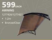 Swartland Awning 1.2m-Each