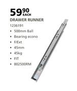 Drawer Runner-Each