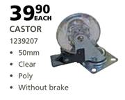 Castor 50mm-Each
