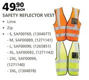 Safety Reflector Vest-Each