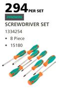 Prowin 8 Piece Screwdriver Set-Per Set