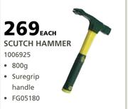 Lasher Scutch Hammer 800g-Each