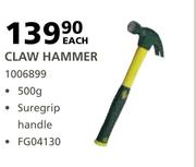Lasher Claw Hammer 500g-Each