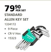 Prowin Standard Allen Key Set-Per Set