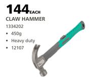Prowin Claw Hammer-450g Each
