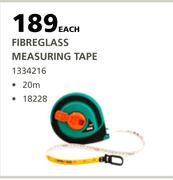 Prowin Fibreglass Measuring Tape 20m-Each