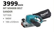 Makita MT M9400B Belt Sander-Each