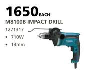 Makita M8100B Impact Drill-Each