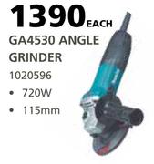Makita GA4530 Angle Grinder-Each