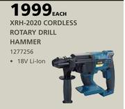 Ryobi XRH-2020 Cordless Rotary Drill Hammer-Each