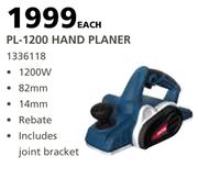 Ryobi PL-1200 Hand Planer-Each