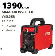 Ryobi MMA-140 Inverter Welder 1316173