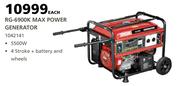 Ryobi RG-6900K Max Power Generator