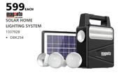 Magneto Solar Home Lighting System-Each