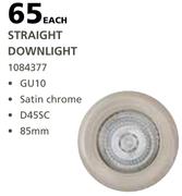 Eurolux Straight Downlight GU10-Each