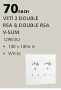 Veti 2 Double RSA & Double RSA V-Slim-Each