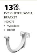 Marley PVC Gutter Fascia Bracket Vynadeep DK501-Each