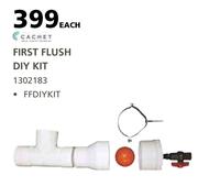 Cachet First Flush DIY Kit FFDIYKIT-Each