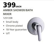 triumph Amber Shower/Bath Mixer-Each