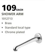Cachet Shower Arm-Each