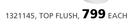 Betta Anfield Toilet Suite (Top Flush)-Each