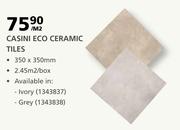Casini ECO Ceramic Tiles-Per Sqm