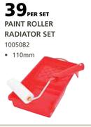 Academy Paint Roller Radiator Set 110mm-Each